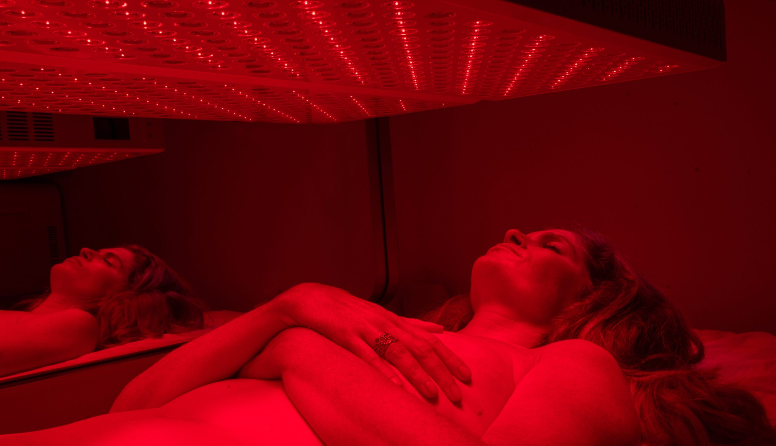 Women Taking Red Light Therapy in Deeply Vital Medical in NYC