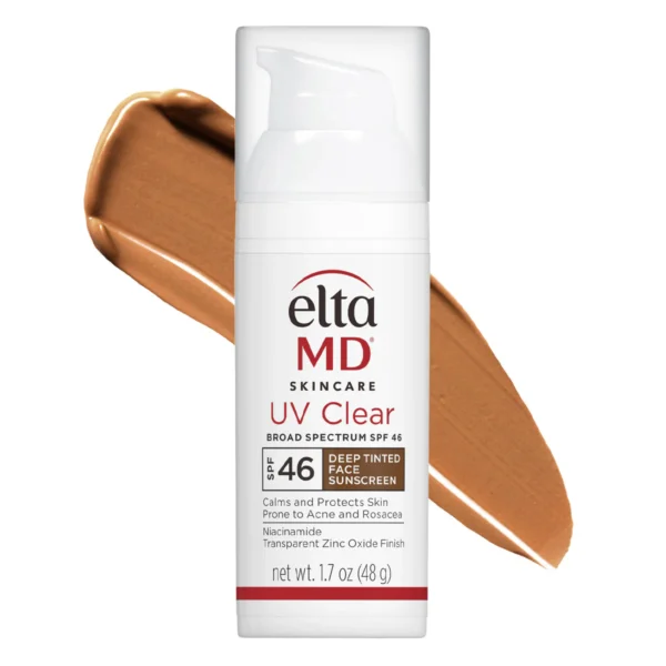 EltaMD UV Clear Deep Tinted Broad-Spectrum SPF 46 Face Sun Screen