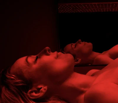 Women Taking Red Light Therapy in Deeply Vital Medical in NYC